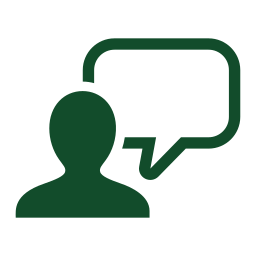 person talking icon
