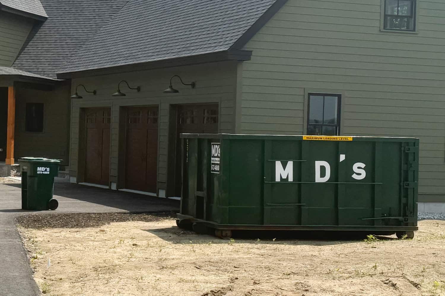 roll-off container