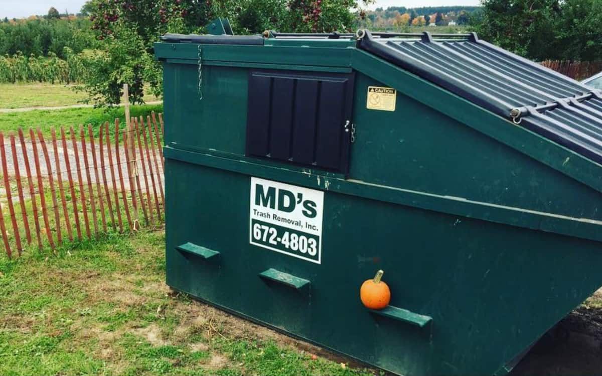 MD's dumpster
